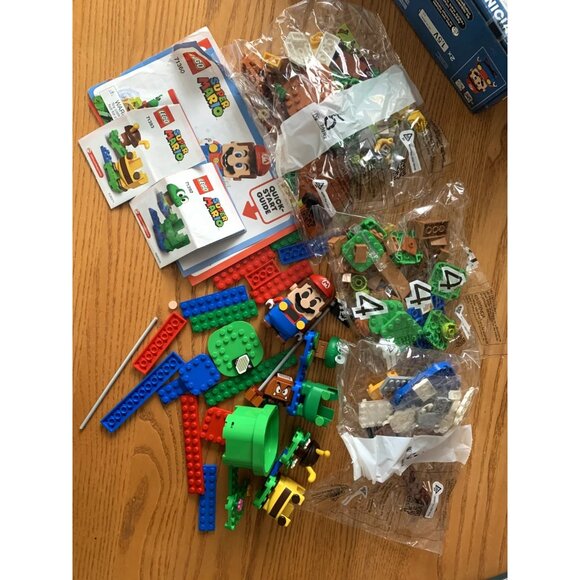 Lego 71360 71392 71393 Super Mario Starter Course Frog and Bee Mario Complete - Picture 2 of 11